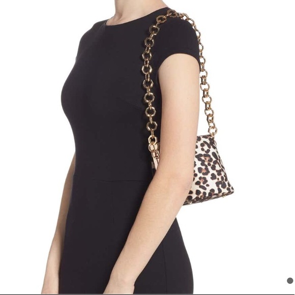 Topshop Margot Leopard Shoulder Bag - Picture 2 of 7